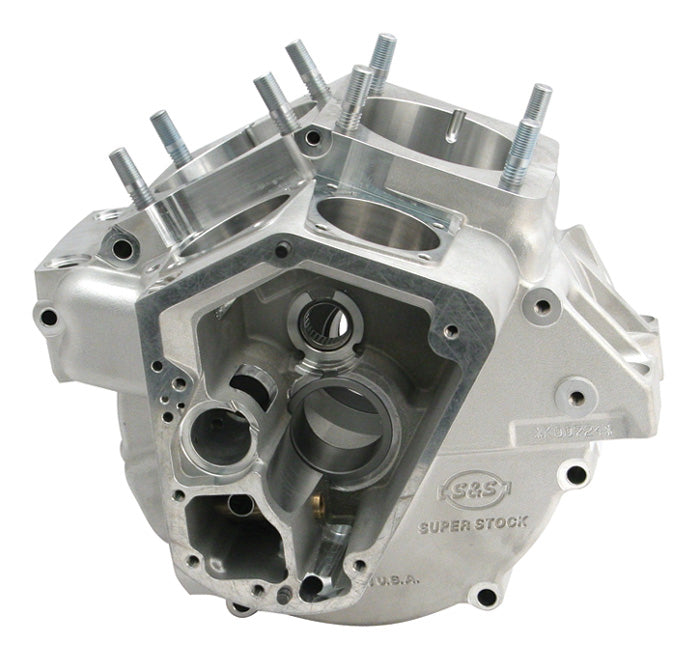 Engine Crankcase S&S Big Twin 1970 / 1984 Natural Finish