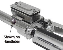 Load image into Gallery viewer, Momentary Pushbutton Sw Kit Stainless Steel Fits Handlebar Or Flat Surface Dual Wire Radius Washer &amp; Nut