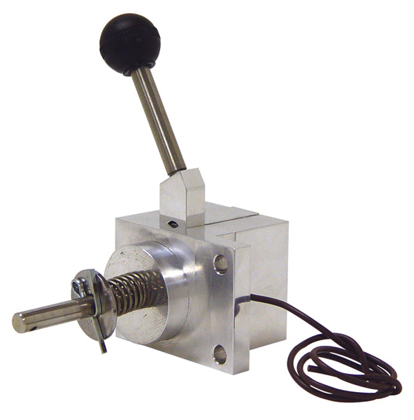 Lever Action Starter Solenoid Big Twin 4 Spd 65 / 86 & Softail 84 / 88 Chrome W / Relay Included