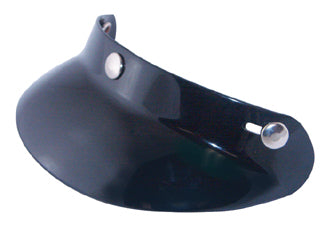 Helmet Visor 3 Snap Black Fits Most Helmets Made In Usa