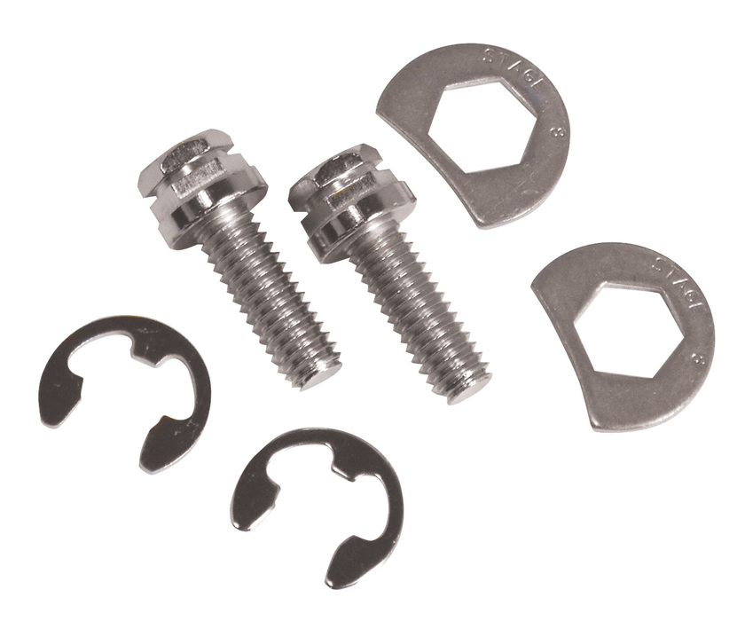Shovelhead Exhaust Hardware Kit Stainless Bolts And Lock Rings Rese10