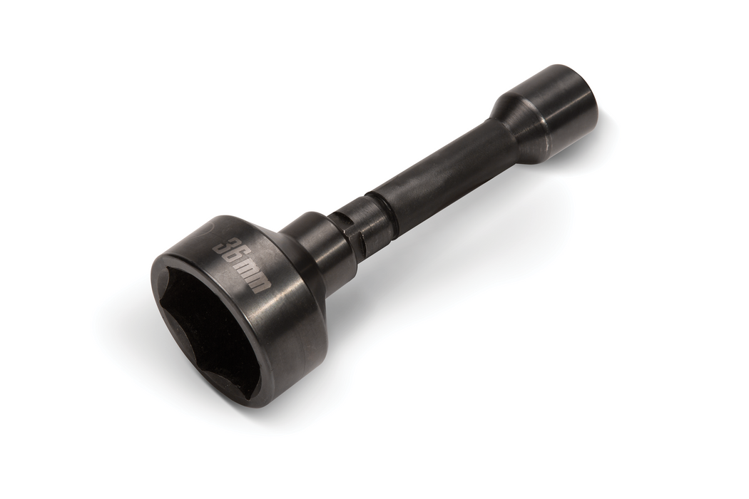 Axle Socket 36Mm 1 / 2" Drive Rear Axle Nut Socket Plastic Coated Sleeve On Ext