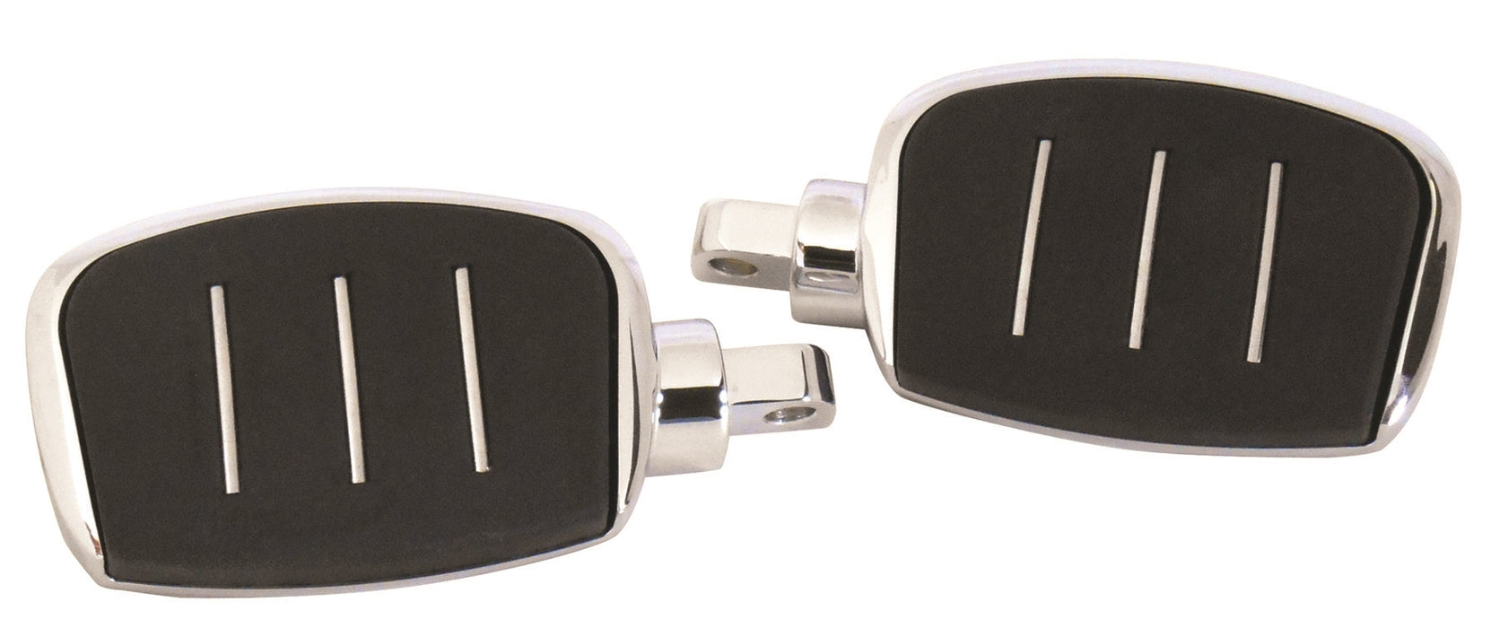 Mini Floorboards 4" Tall Male Mount Chrome Pans