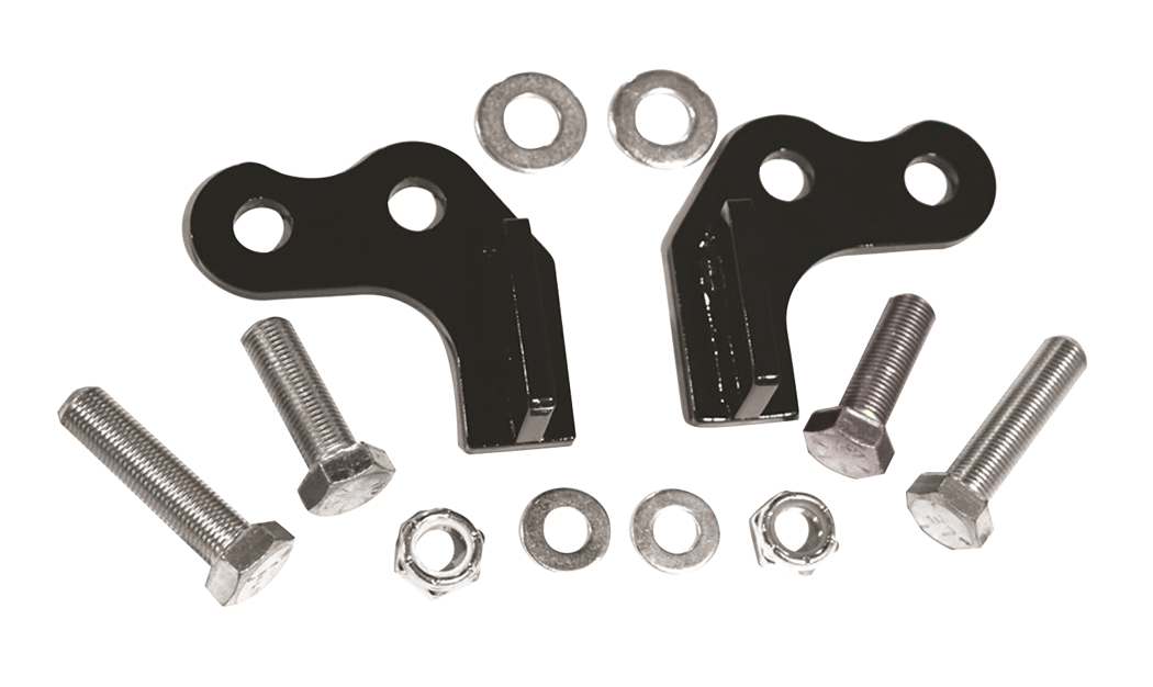 Rear Lowering Block Kit Black Fits 2004 XL 1" Lower Burly Brand B28-261
