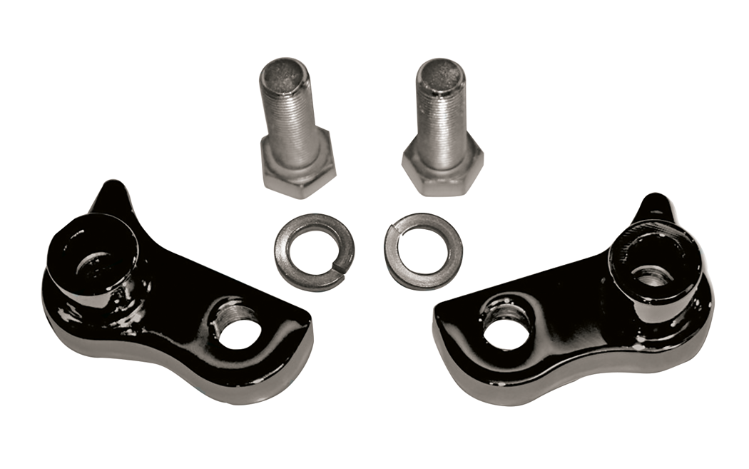 Rear Lowering Block Kit Black Fits 2005-2015 XL 1" Lower Burly Brand B28-52007
