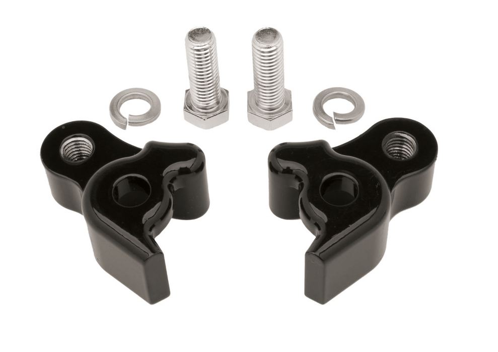 Rear Lowering Block Kit Black Fits FL Models 2009-2016 1" Lower Burly B28-42008