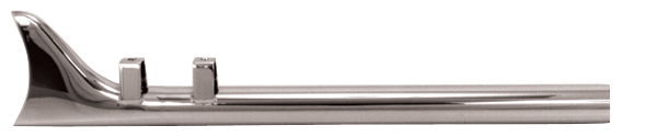 Fishtail Extensions Chrome Plated 33" Length Fits FLT 1995-2016 Chrome Plated