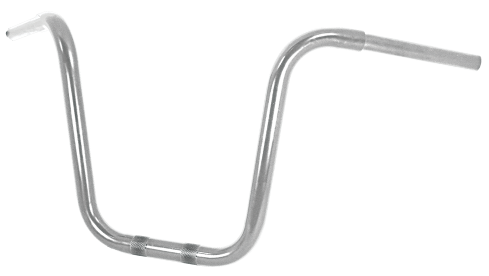 Big Apes 14" Chrome 1.25" Dia. Handlebars Drilled And Notched For Fbw
