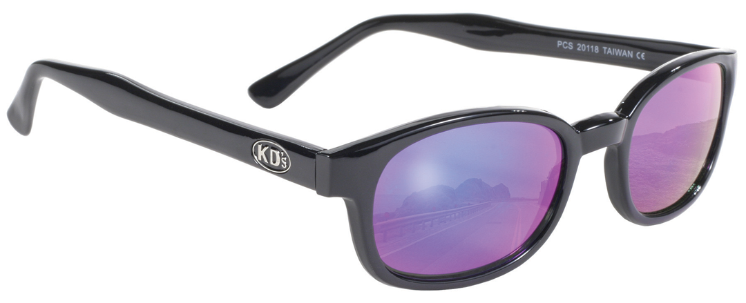 X-KD Sunglass Colored Mirror Polycarbonate Lens / 20% Larger Pcsun#10118