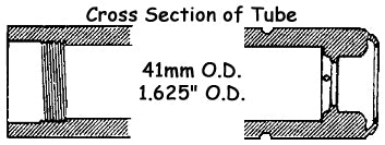 Fork Slider Tubes 4"Os FL L77 / 84 Stk FLT 80 / 83 Fxwg 80 / 84 Rpl 45825-77A 45417-80