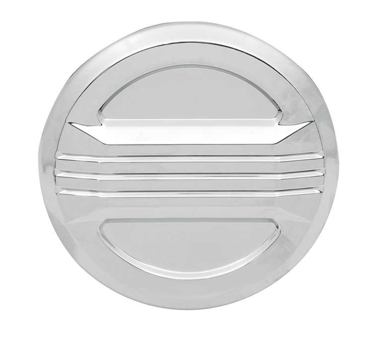 Three Line Gas Cap Chrome All Models 1982 / Later* Vented
