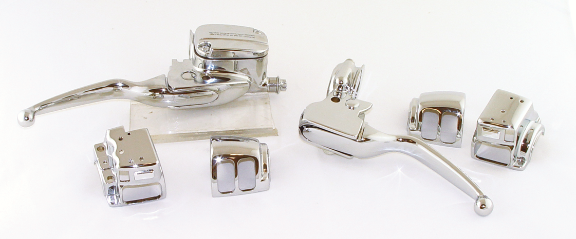 Handlebar Control Kit Chrome Touring 2007 / 2013 With Radio & Cruise Control