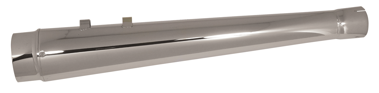 Muffler Megaphone 85 / 2016 Chrome Plated Touring Models 1 3 / 4" Inlet