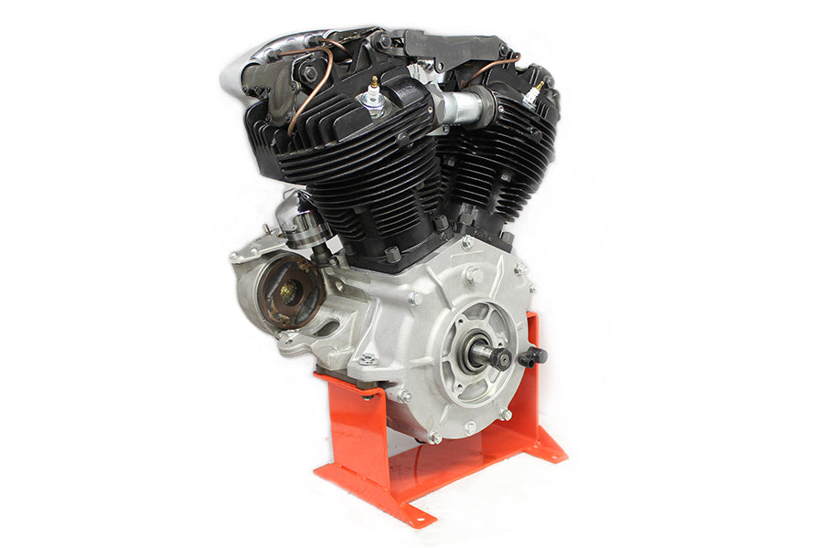 Replica 74 Long Block Knucklehead with Polished Rocker 1941 / 1947 FL