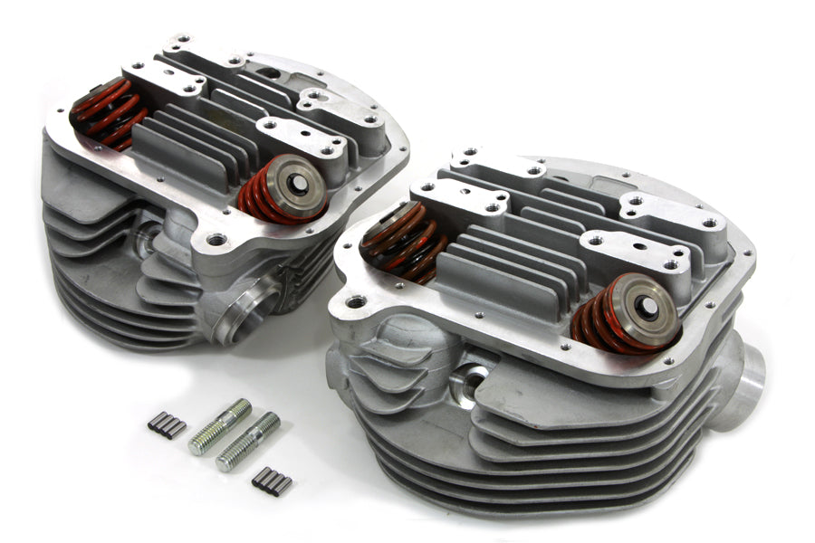 Panhead Cylinder Head Set with Valves 1955 / 1962 FL