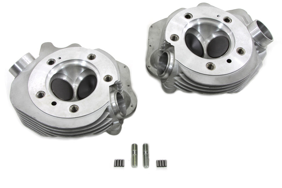 Panhead Cylinder Head Set with Valves 1955 / 1962 FL