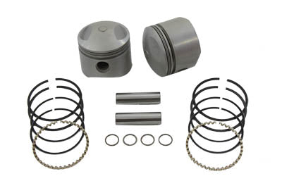 Replica 80 Overhead Valve Piston Set .020 Oversize 1978 / 1984 FL 1978 / 1984 FX 1979 / 1983 FLT 1982 / 1983 FXR