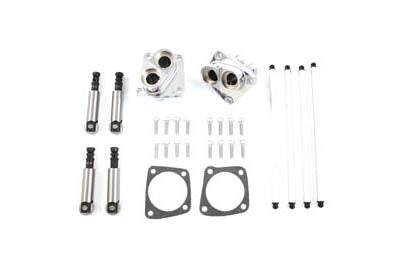 Solid Tappet Kit Chrome Finish 1966 / 1984 FL 1971 / 1984 FX 1979 / 1983 FLT 1982 / 1983 FXR