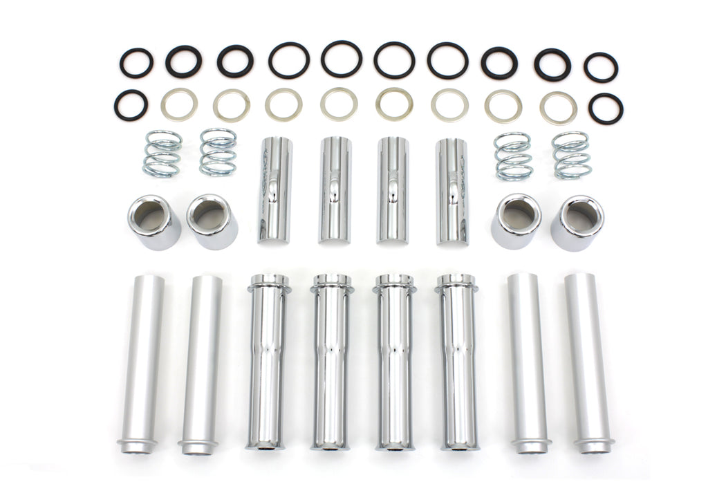 TC-88 Pushrod Cover Kit Chrome 1999 / 2017 FXST 1999 / 2016 FLST 1999 / 2017 FXD 1999 / 2016 FLST