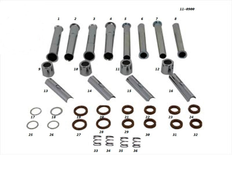 Pushrod Cover Kit 1966 / 1979 FL 1971 / 1979 FX