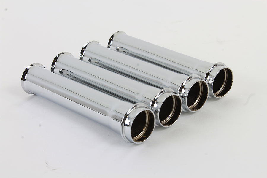 M8 Lower Pushrod Cover Set Chrome 2017 / UP FLT