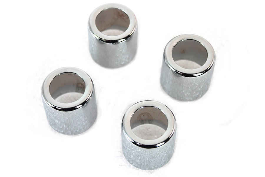 Pushrod Cover Cup Set Chrome 1936 / 1947 EL 1941 / 1947 FL