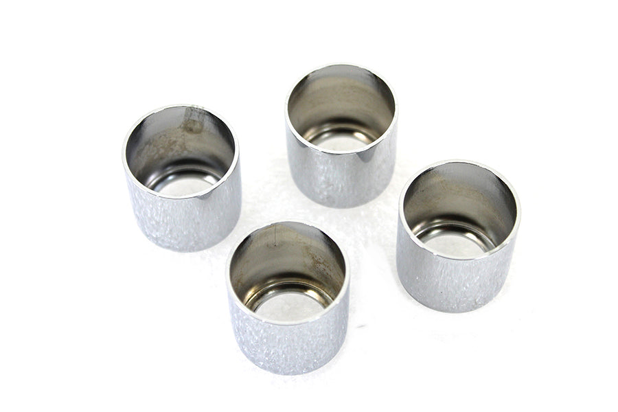 Pushrod Cover Cup Set Chrome 1936 / 1947 EL 1941 / 1947 FL