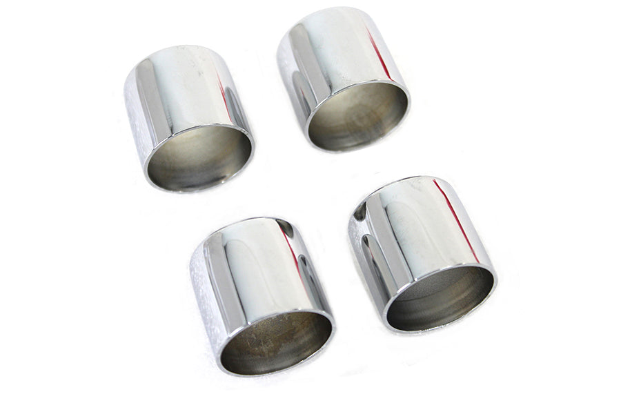 Pushrod Cover Cup Set Chrome 1936 / 1947 EL 1941 / 1947 FL