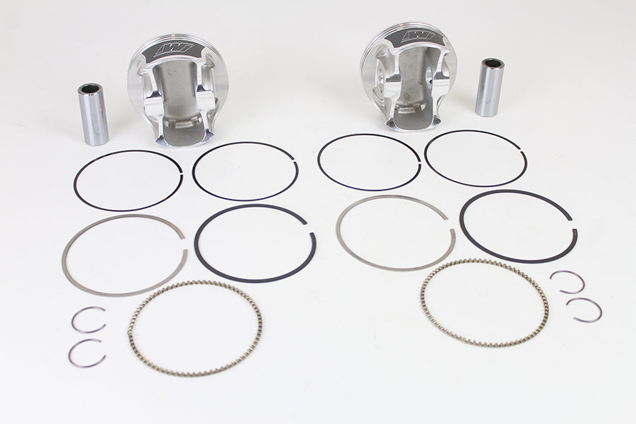 Wiseco Tracker Series Piston Set .020 Oversize 1999 / 2006 FLT 1999 / 2006 FXD 1999 / 2006 FXST 1999 / 2006 FLST