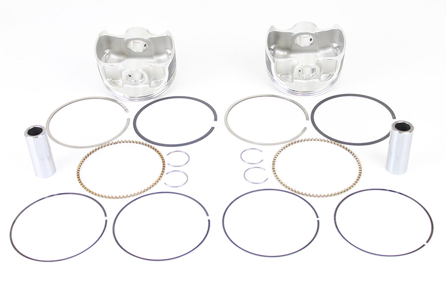 Wiseco Tracker Series Piston Set Standard Size 1999 / 2006 FLT 1999 / 2006 FXD 1999 / 2006 FXST 1999 / 2006 FLST
