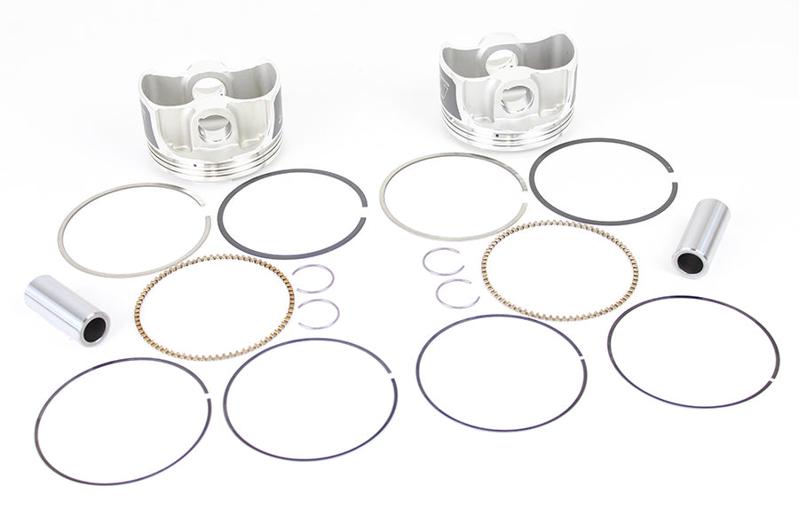 Wiseco Tracker Series Piston Set Standard Size 1999 / 2006 FLT 1999 / 2006 FXD 1999 / 2006 FXST 1999 / 2006 FLST