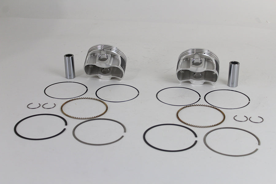 Wiseco Tracker Series Piston Set .010 Oversize 2007 / 2017 FLT 2007 / 2017 FXD 2007 / 2017 FLST 2007 / 2017 FXST