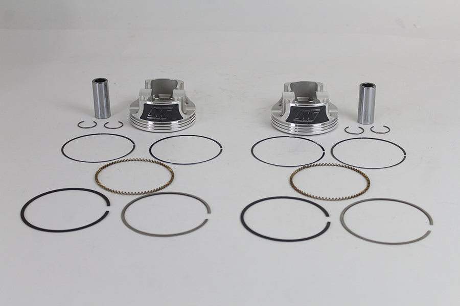 Wiseco Tracker Series Piston Set .010 Oversize 2007 / 2017 FLT 2007 / 2017 FXD 2007 / 2017 FLST 2007 / 2017 FXST