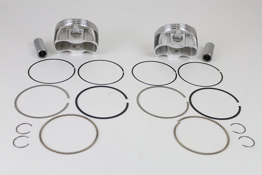 Wiseco Tracker Series Piston Set .020 Oversize 2007 / 2017 FLT 2007 / 2017 FXD 2007 / 2017 FLST 2007 / 2017 FXST