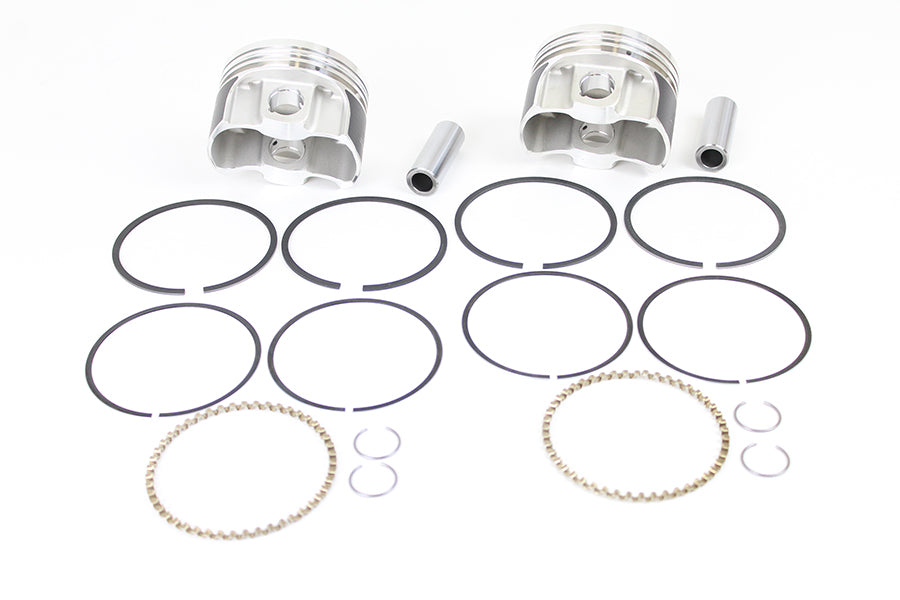 Wiseco Tracker Series Piston Set .010 Oversize 1984 / 1998 FLT 1991 / 1998 FXD 1984 / 1999 FXST 1984 / 1994 FXR 1986 / 1999 FLST