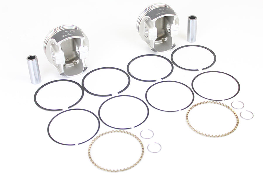 Wiseco Tracker Series Piston Set .010 Oversize 1984 / 1998 FLT 1991 / 1998 FXD 1984 / 1999 FXST 1984 / 1994 FXR 1986 / 1999 FLST