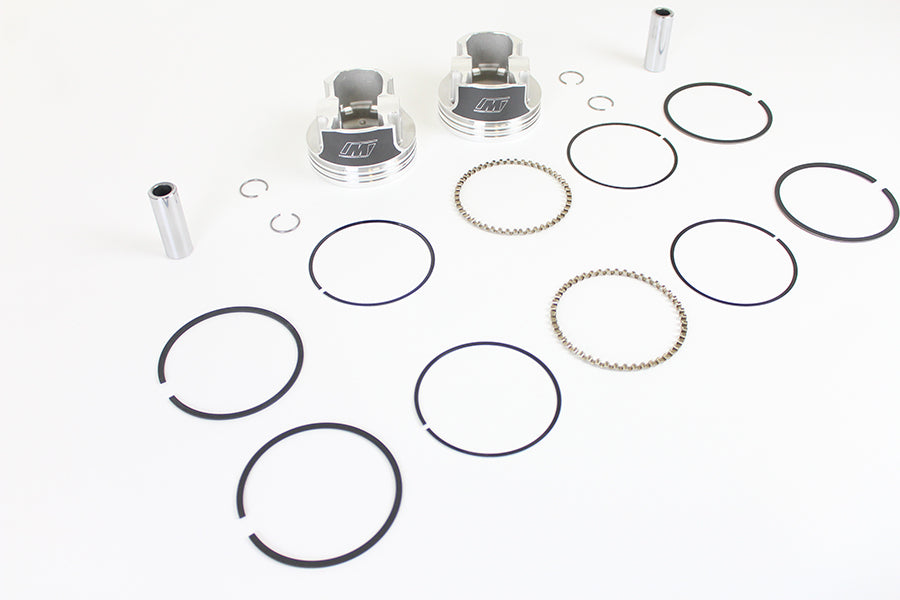 Wiseco Tracker Series Piston Set .020 Oversize 1984 / 1998 FLT 1991 / 1998 FXD 1984 / 1999 FXST 1984 / 1994 FXR 1986 / 1999 FLST