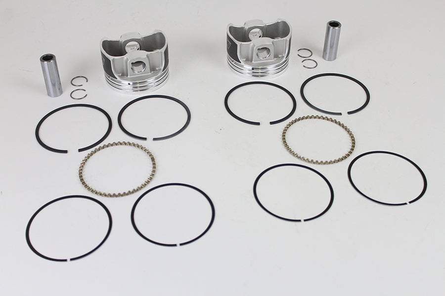 Wiseco Tracker Series Piston Set .030 Oversize 1984 / 1998 FLT 1991 / 1998 FXD 1984 / 1999 FXST 1984 / 1994 FXR 1986 / 1999 FLST