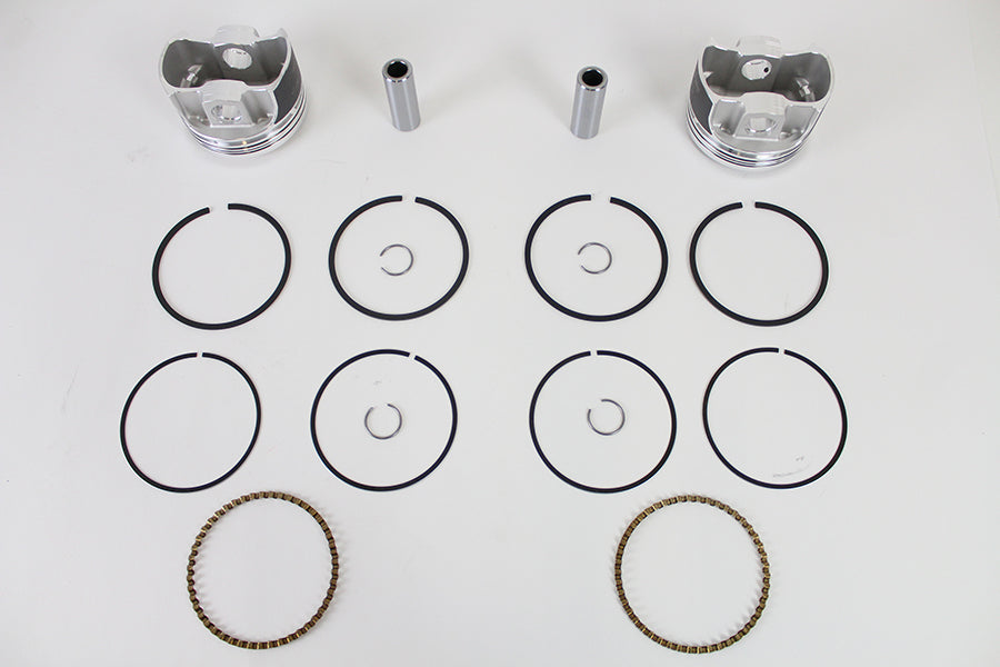 Wiseco Tracker Series Piston Set 1984 / 1998 FLT 1991 / 1998 FXD 1984 / 1999 FXST 1984 / 1994 FXR 1986 / 1999 FLST