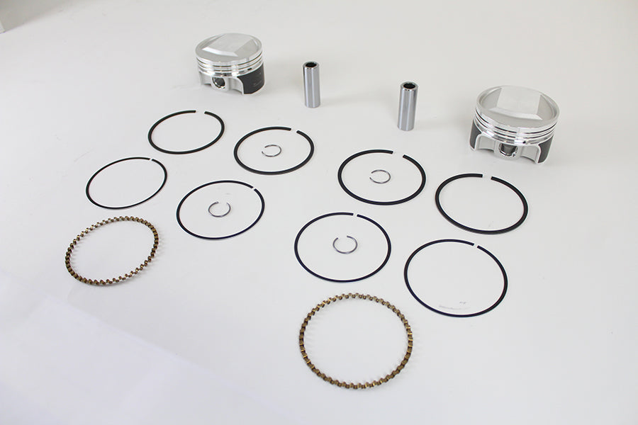 Wiseco Tracker Series Piston Set 1984 / 1998 FLT 1991 / 1998 FXD 1984 / 1999 FXST 1984 / 1994 FXR 1986 / 1999 FLST