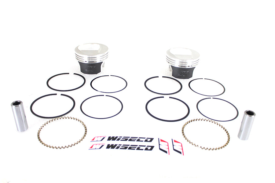 Wiseco Tracker Series Piston Set .020 Oversize 1984 / 1998 FLT 1991 / 1998 FXD 1984 / 1999 FXST 1984 / 1994 FXR 1986 / 1999 FLST