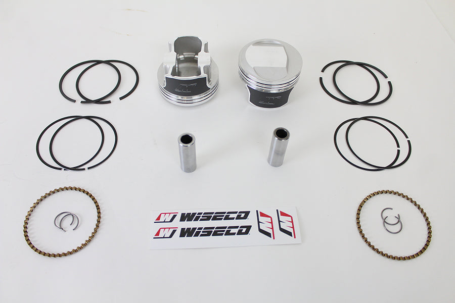 Wiseco Tracker Series Piston Set .030 Oversize 1984 / 1998 FLT 1991 / 1998 FXD 1984 / 1999 FXST 1984 / 1994 FXR 1986 / 1999 FLST