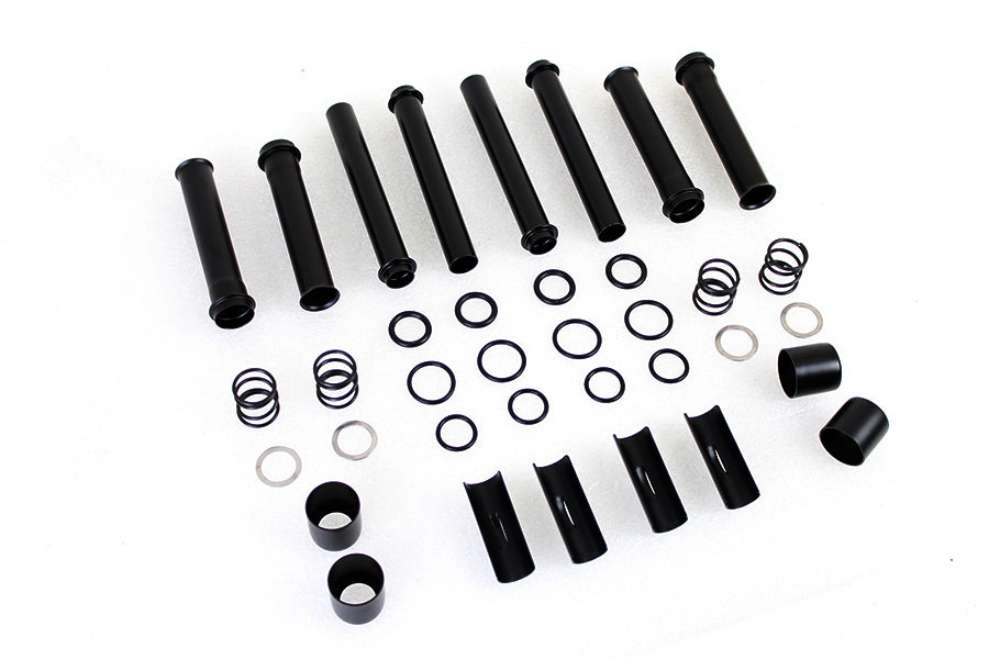 M8 Pushrod Cover Kit Black 2017 / UP FLT 2018 / UP FLST 2018 / UP FXST