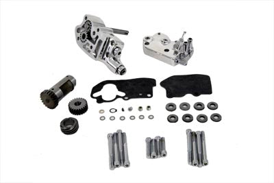 Polished Oil Pump Assembly with Breather 1954 / 1972 FL 1971 / 1972 FX