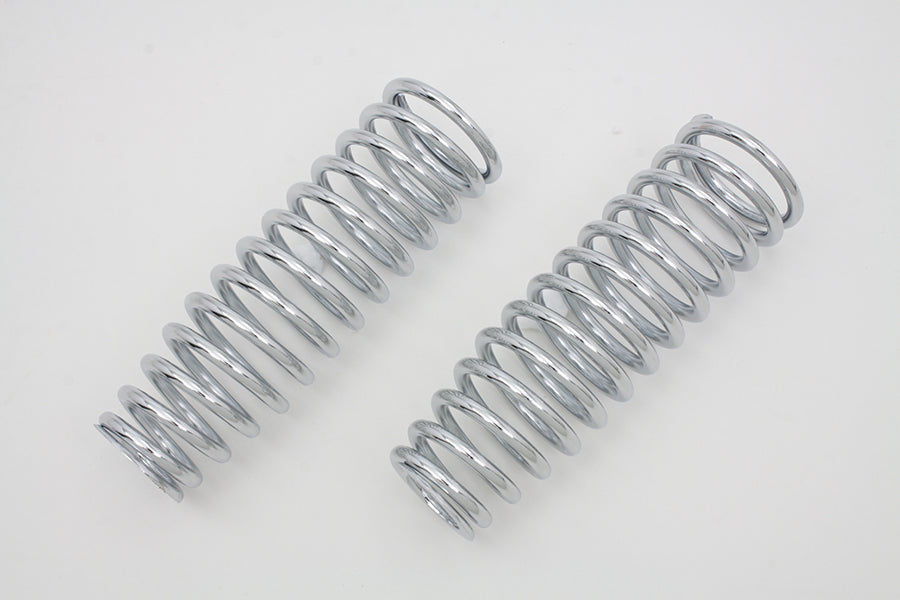 Chrome Upper Spring Fork Springs 1988 / 2006 FXSTS 1997 / 2005 FLSTS