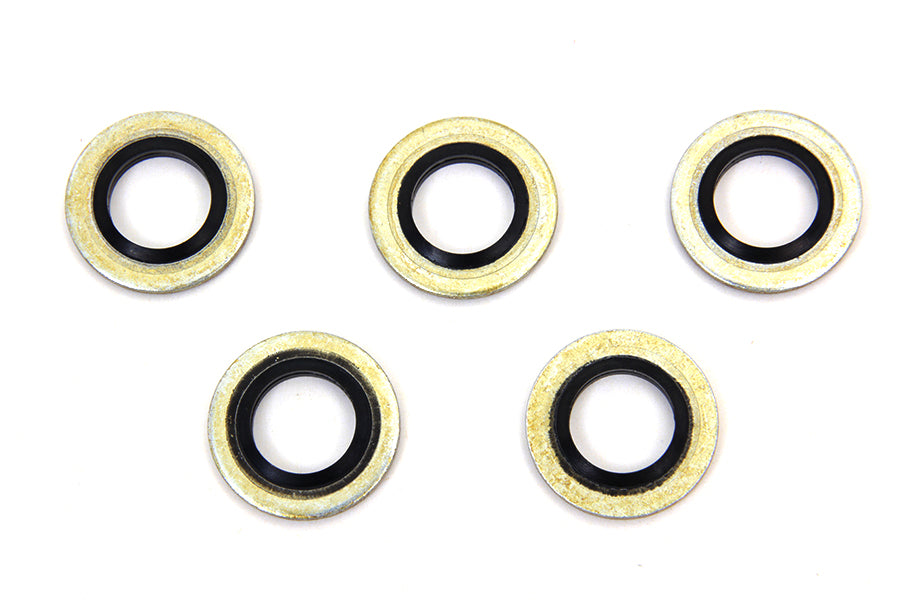 Banjo Bolt Washer with O-Ring 10mm 1988 / 2001 FL 1991 / 2000 FXD 1988 / 2000 XL 2000 / 2006 FLST