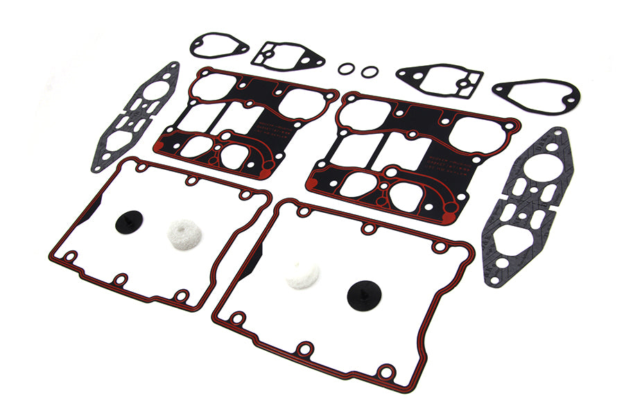 Rocker Box Gasket Kit 1999 / 2017 FXST 1999 / 2017 FLST 1999 / 2017 FXD 1999 / 2016 FLT