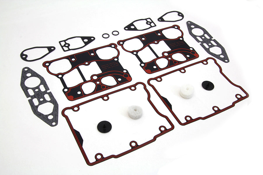 Rocker Box Gasket Kit 1999 / 2017 FXST 1999 / 2017 FLST 1999 / 2017 FXD 1999 / 2016 FLT
