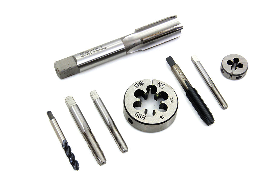 Die Tool and Tap Set 1936 / 1948 W 1929 / 1952 WL 1930 / 1936 VL 1930 / 1973 G 1937 / 1948 UL 1936 / 1952 EL 1941 / 1984 FL 1971 / 1984 FX