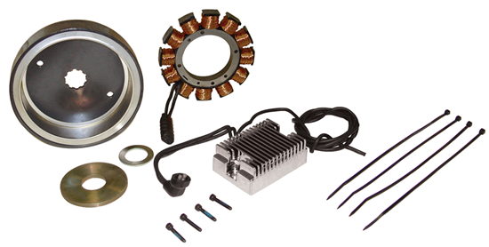 Alternator Charging Sys 32 Amp Big Twin Sh 70 / 84 & Big Twin Evo 84 / 99 (Except Models W / EFI) Replaces 29985-87